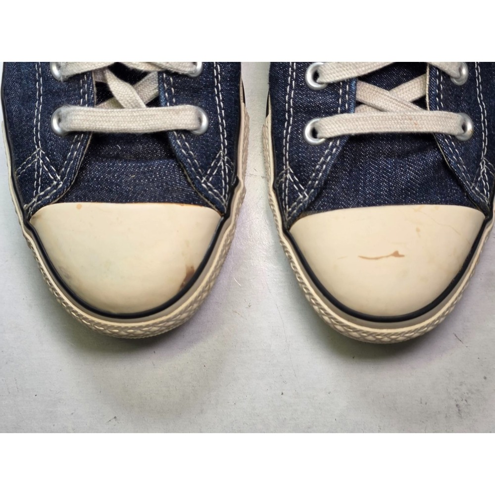 Converse Chuck Taylor All‎ Star Men's Sneakers Size 11 Women's 13 Navy Denim Y2K - Picture 4 of 15